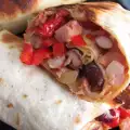 Burrito Chimichanga cu carne de pui