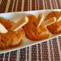 Cremă aperitiv vegană cu ardei, roșii uscate și anghinare