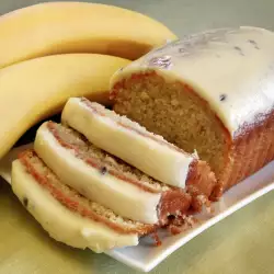 Prăjitură cu banane si lapte proaspăt