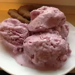 Înghețată de afine