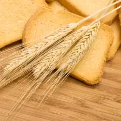 Felii de pâine uscată