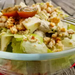 Salată Caesar fără carne