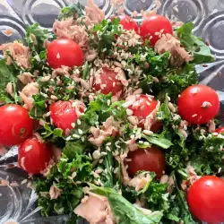 Salată de ton cu roșii