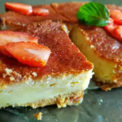 Cheesecake cu căpșuni și ricotta