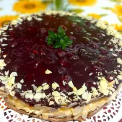 Cheesecake cu ricotta și vișine