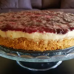 Cheesecake simplu cu gelatină