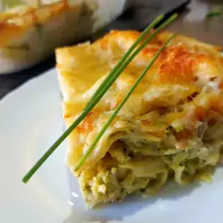 Lasagna cu broccoli și brânzeturi