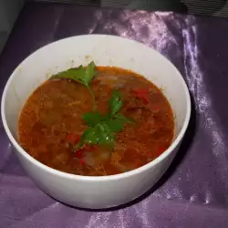 Supă de linte cu morcovi