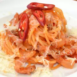 Spaghetti allAmatriciana