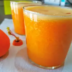 Nectar de morcovi și mandarine