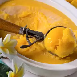 Sorbet de portocale cu mango