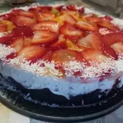 Cheesecake cu căpșuni