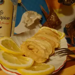 Calamar pane cu lămâie