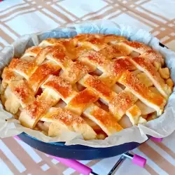 Plăcintă americană cu pere și cremă de brânză