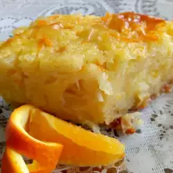 Plăcintă cu portocale delicioasă, ușor de preparat