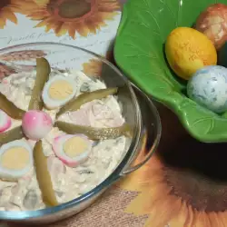 Salate de primăvară cu ouă