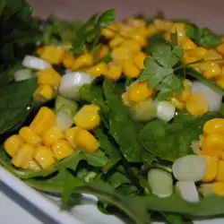 Salată verde cu pătrunjel