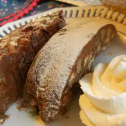 Salam de biscuiți, fără unt