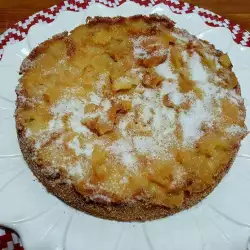 Prăjitură simplă cu mere