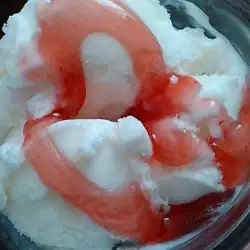 Înghețată cu ouă
