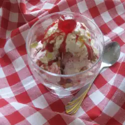 Înghețată de frișcă cu vanilie