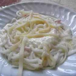 Spaghete fără carne cu spaghete