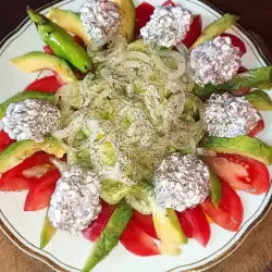 Salată de legume cu urdă