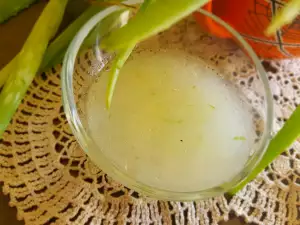 Extract natural de aloe vera, în scop cosmetic