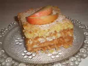 Prăjitură magică cu mere
