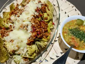 Nachos cu avocado