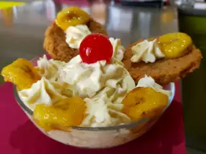 Cremă magică de banane