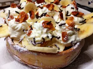 Plăcintă Banoffee după o rețetă veche