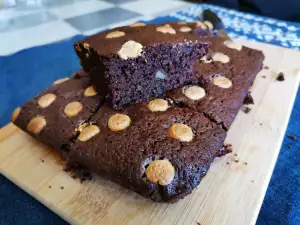 Brownie cu alac și nuci pecan