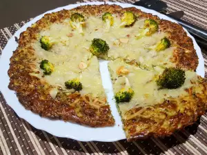 Pizza cu broccoli