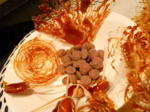 Figurine din caramel pentru decor