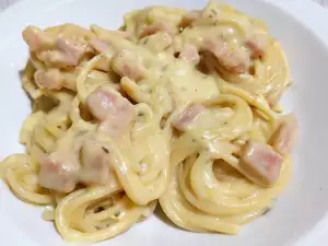 Spaghete Carbonara in Instant Pot