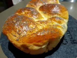 Pâine evreiască împletită (Challah)