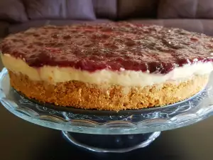 Cheesecake simplu cu gelatină