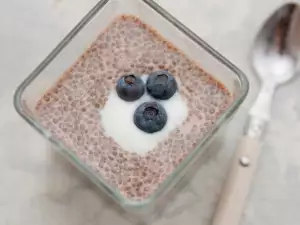 Budincă cu semințe de chia