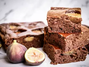 Chec cu cacao și smochine