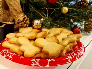 Biscuiți cu miere pentru Crăciun