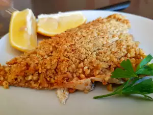 Dorada cu crustă de nuca