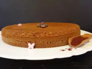 Blat de tort cu cacao