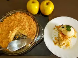 Cel mai simplu și delicios crumble de mere