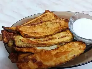 Dovlecei prăjiți la air fryer