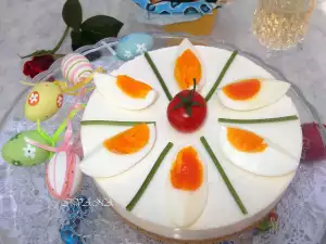 Cheesecake sărat de Paște