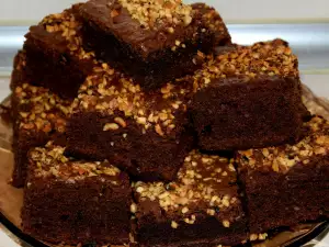 Brownie keto cu eritritol
