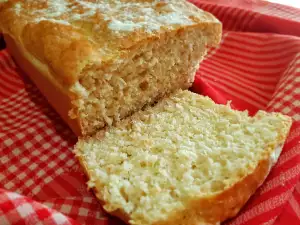 Pâine de casă pufoasă și ușoară, fără frământare