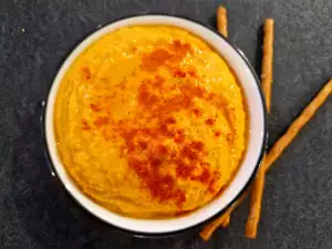 Hummus de cartofi dulci
