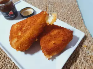 Cașcaval pane în crustă panko